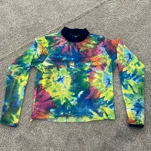 MESH Tie dye overshirt